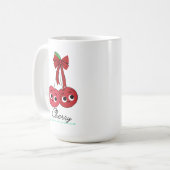 KIRSCH BESTE FREUNDIN KAFFEETASSE (Vorderseite Links)