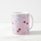 Kirsch bisou bisou kaffeetasse (VorderseiteRechts)