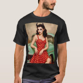 Kirsch-Bombshell T-Shirt (Vorderseite)