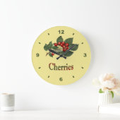 Kirsch~Botanical Uhr ~Kitchen ~Any Farbrückseite (Zuhause)