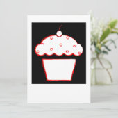 Kirsch-Cupcake (Stehend Vorderseite)