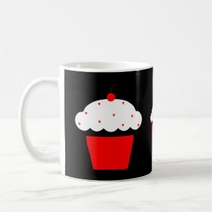 Kirsch-Cupcake Kaffeetasse