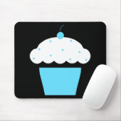 Kirsch-Cupcake Mousepad (Mit Mouse)