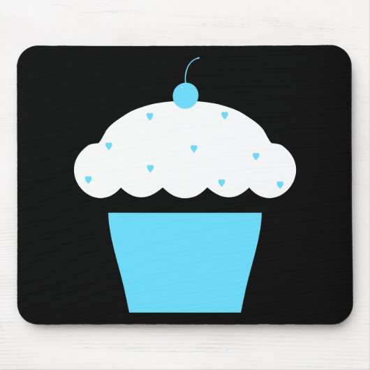 Kirsch-Cupcake Mousepad (Vorne)