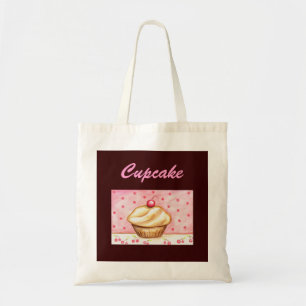 Kirsch-Cupcake-Tragetasche Tragetasche