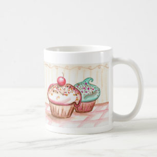 Kirsch-Cupcakes-Tasse Kaffeetasse
