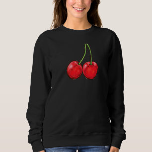 Kirsch Frucht DIY Paare Gruppenparty Halloween Kos Sweatshirt