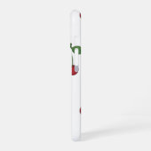 Kirsch Frucht Wiederholungsmuster Design iPhone 16 Hülle (Linke Seite)