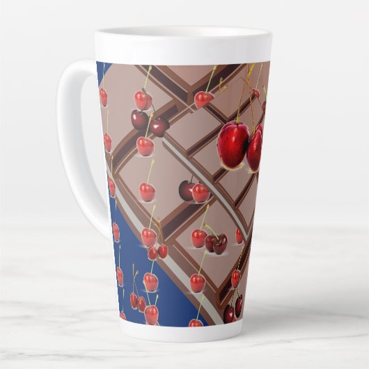 Kirsch-Güte Milchtasse (Linke Ecke)