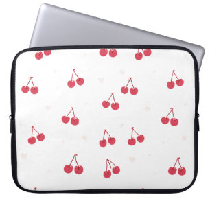 Kirsch-Herz-Schul-iPad-Hüllen & -Cover für Mädchen Laptopschutzhülle