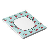 Kirsch-Notizblock-Geschenk Notizblock (angewinkelt)
