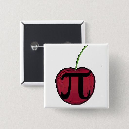 Kirsch Pi-Taste Button (Vorne & Hinten)