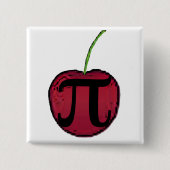 Kirsch Pi-Taste Button (Vorderseite)