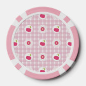 Kirsch-Picknick-Poker-Chips Pokerchips (Rückseite)