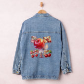 Kirsch-Pop Jeansjacke (Hangar)