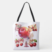 Kirsch-Pop Tasche (Rückseite)