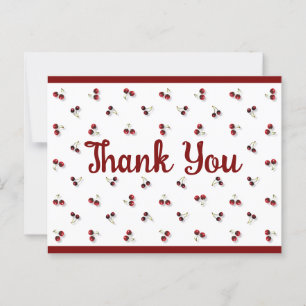 Kirsch-Postkarte Postkarte