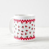 Kirsch & Ric Rac Tasse (Vorderseite Links)