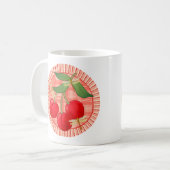 Kirsch Rondo Kaffeetasse (Vorderseite Links)
