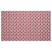 Kirsch-Schmetterling Kawaii Nahtloses Muster Stoff (Fat Quarter (45,7 x 55,9 cm))