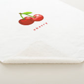 Kirsch Sherpa-Decke Sherpadecke (3/4)