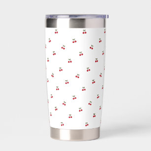 Kirsch-Stahl-Reisebecher Thermobecher