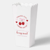 Kirsch süße Hochzeitsdusche Geschenkschachtel (Vorderseite)