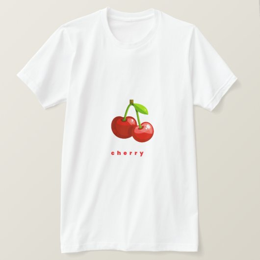 Kirsch-T-Shirt T-Shirt (Design vorne)