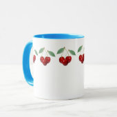 Kirsch-Tasse Tasse (Vorderseite Links)