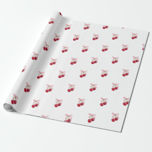 Kirsch-Verpackungspapier  Geschenkpapier