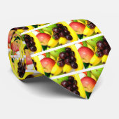 Kirschbananen und -äpfel krawatte (Gerollt)