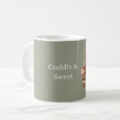 Kirschbär in einem Korb Kaffeetasse (Vorderseite Links)