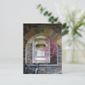 Kirschbaum durch die Bögen Postkarte (Stehend Vorderseite)