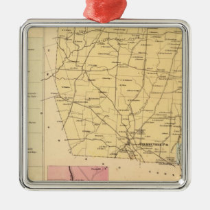 Kirschbaum-Gemeinde Silbernes Ornament