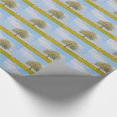 Kirschbaum im Frühling Geschenkpapier (Ecke)