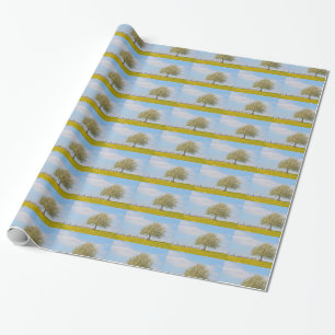 Kirschbaum im Frühling Geschenkpapier