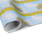 Kirschbaum im Frühling Geschenkpapier (Rolleneckpunkt)
