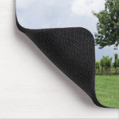 Kirschbaum im Sommer Mousepad (Ecke)