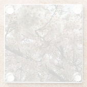 Kirschbaum in Bloom, Oregon Glasuntersetzer (Rückseite)