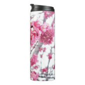 Kirschbaum in Blüte Thermosbecher (Nach rechts gedreht)