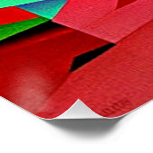 Kirschbaum inmitten von Felsen 3 Poster (Ecke)