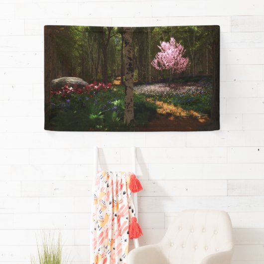 Kirschbaum-Konzert-Fahne Banner (Insitu)