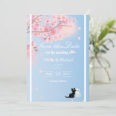 Kirschbaum Save The Date (Stehend Vorderseite)