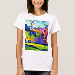 Kirschbaum zwischen Felsen T-Shirt