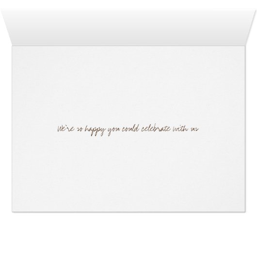 Kirschbaumblüten Hochzeit oder zu jedem Anlass (Innenansicht Horizontal (Unten))