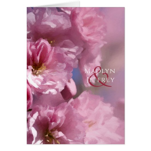 Kirschbaumblüten Hochzeit zu jedem Anlass (Vorne)