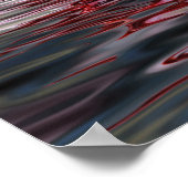 Kirschbaumblüten Poster (Ecke)