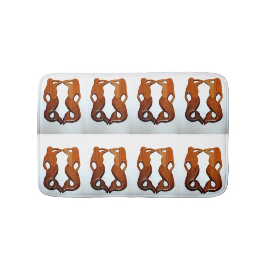 Kirschbaummöwe Badematte (Vorderseite)