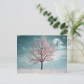 Kirschbaumpostkarte Postkarte (Stehend Vorderseite)
