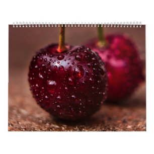 Kirschbeere Saisonale Obstblüte neues Jahr Kalender